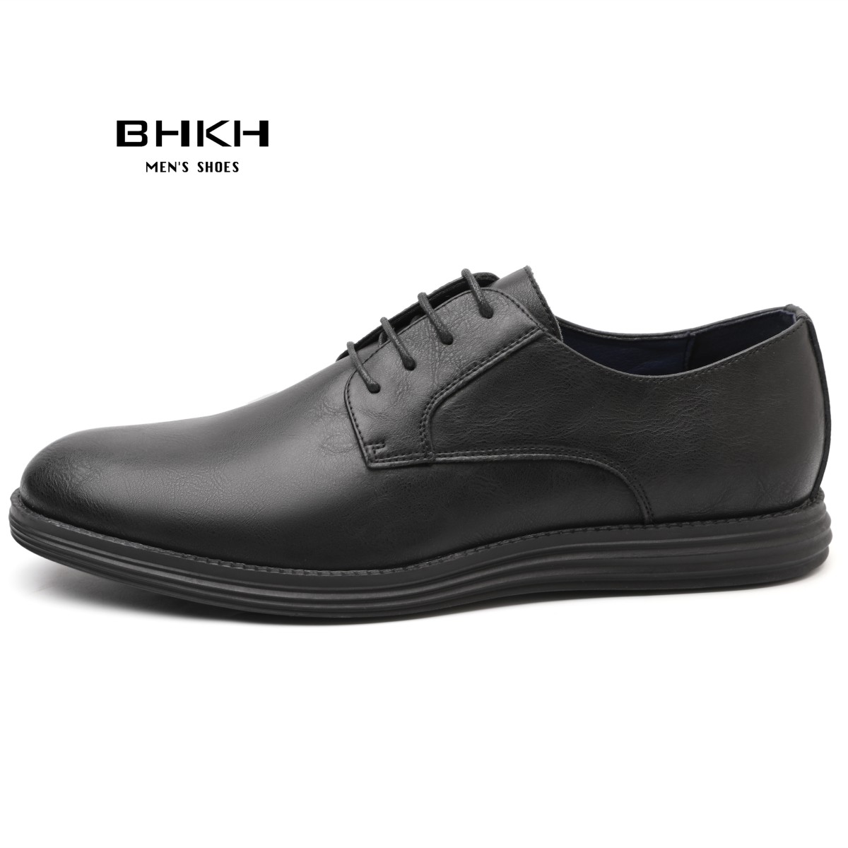 Mens Casual Shoes Leather Smart Business Work Office Lace-up Dress Shoes