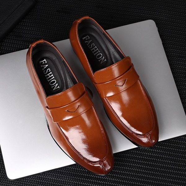 mens dress shoes plus size 47 48 faux leather men wedding shoes black blue red brown 2