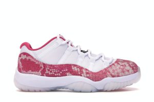 Jordan 11 Retro Low Pink Snakeskin (2019) (W)