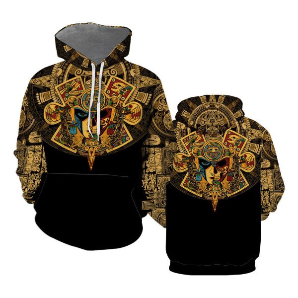 am style mexico aztec skull warrior sun stone 3d all over print for men women adult hp1020 tgv 1661420950width533