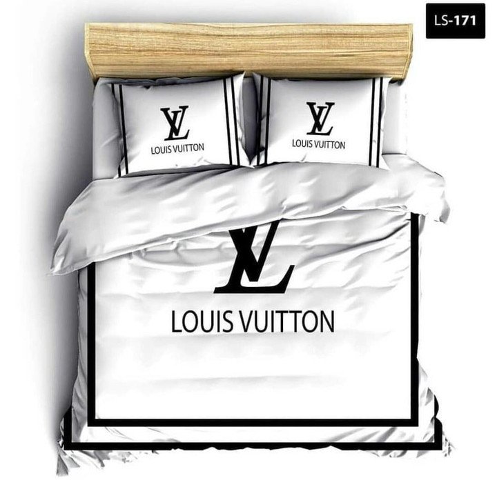 Supreme Louis Vuiton LV Red Style Pillow case Luxury Bedding Set
