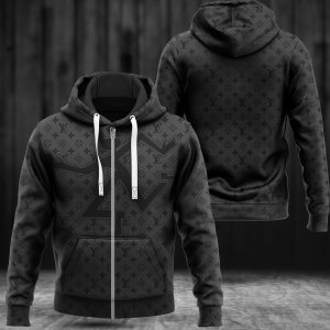 lvn zip hoodie lv5530bk ver 204 6075