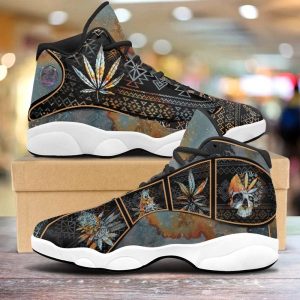 native weed pattern air jordan 13 sneakers shoes for men women 420 weed shoes 420 day gifts ht xpadq94p4q