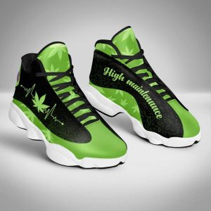 weed high maintenance air jordan 13 sneakers shoes for men women 420 weed shoes 420 day gifts ht m6wgzft7u5