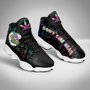 weed dont care bear air jordan 13 sneakers shoes for men women 420 weed shoes 420 day gifts ht ou2bhxca5a