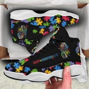 accept understand love autism air jordan 13 sneaker shoes for men women autism awareness shoes gifts ht fyo27wtzhs