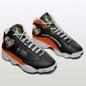 be kind autism air jordan 13 sneaker shoes autism awareness shoes gifts for men women ht jbokc0yhn4
