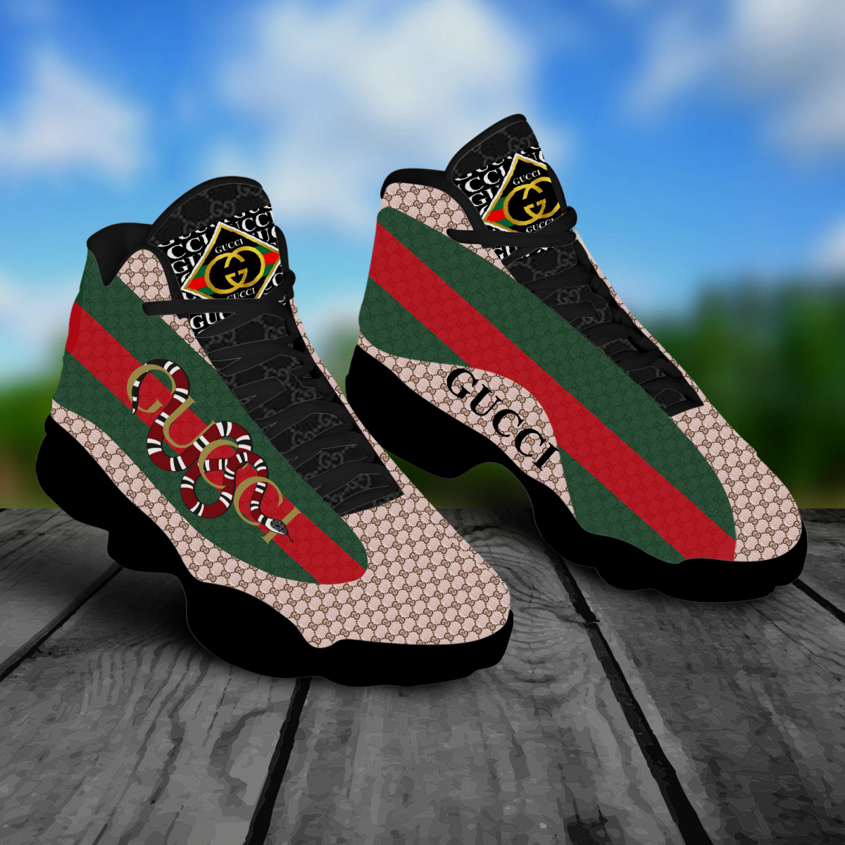 Gucci snake sneakers online