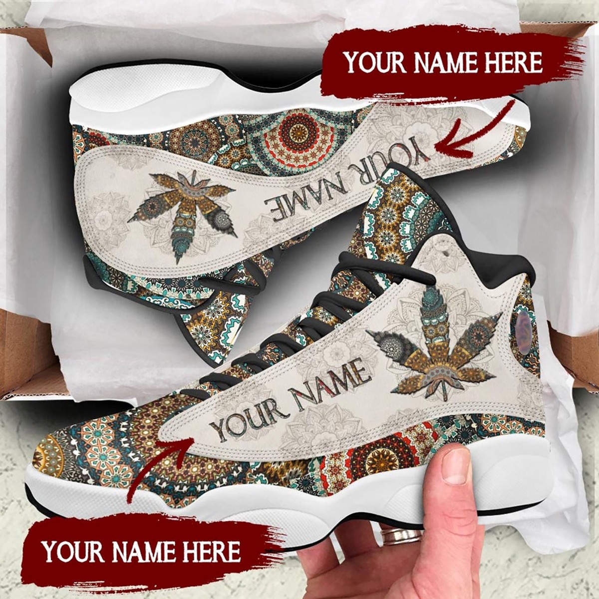 Personalized Shoe 420 Weed Air Jordan 13 Air Jordan 13 Shoes For Men And  Women