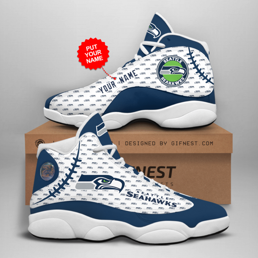 Custom seahawks shoes on sale