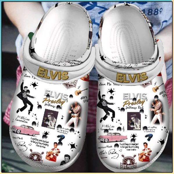 elvis2bpresley2bpattern2bprinted2bcrocs2bcrocband2bclog2bhn 4897 jqyia