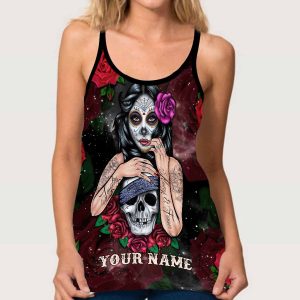 you2bare2b 2bskull2bpersonalized2bcross2btank2btop 5602 w5qg3