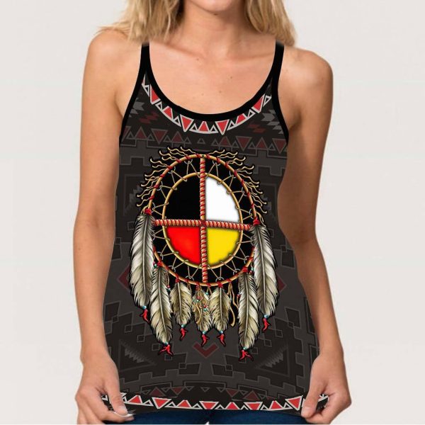 medicine2bwheel2bdream2bcatcher2b 2bamerican2bindian2bcross2btank2btop 5198 kepae