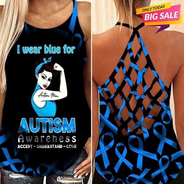 autism2bmom2bi2bwear2bblue2bcriss cross2btank2btop2bautism2bawareness2bshirts2bhn 1813 o1ctp