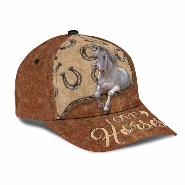 love2bhorses2bleather2bpattern2bprint2bcap 6972 ebwdt