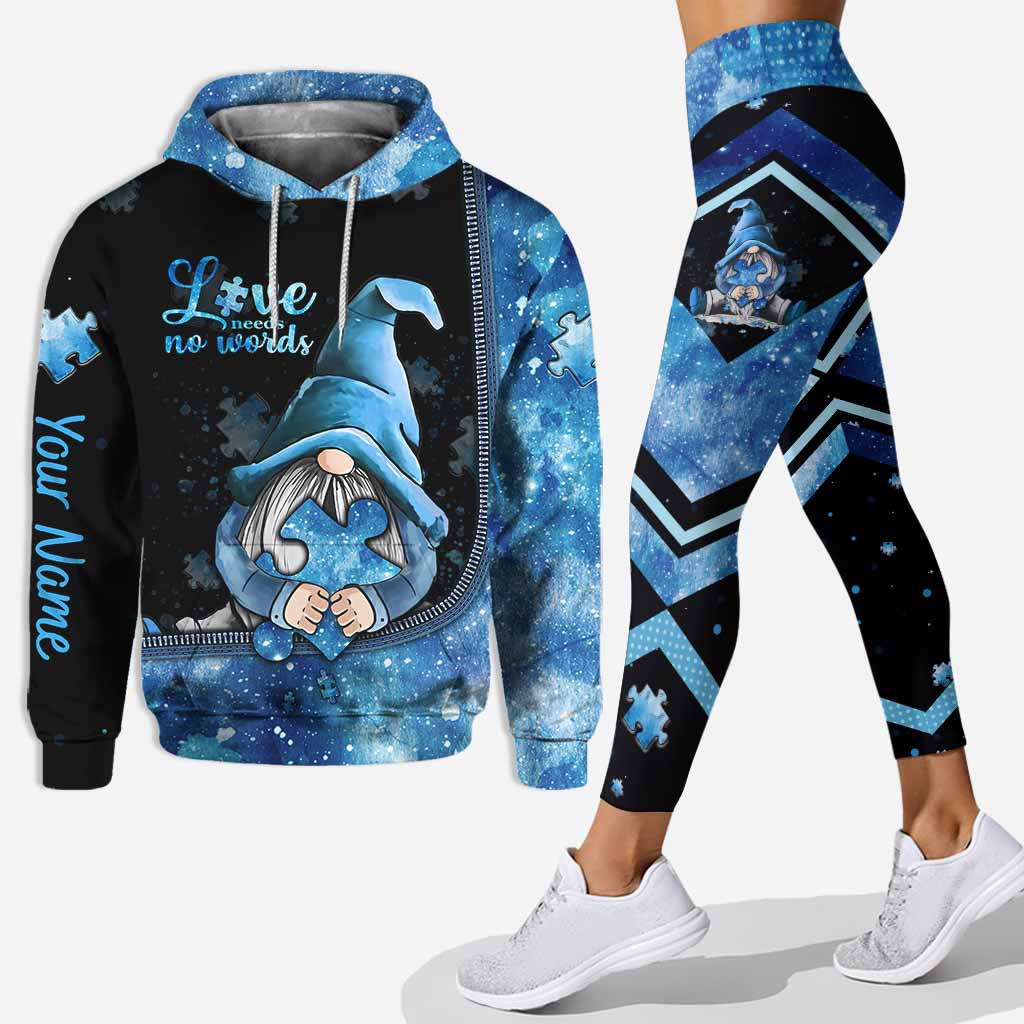 TRENDING] Louis Vuitton Blue 3D Hoodie Leggings Set LV Gift