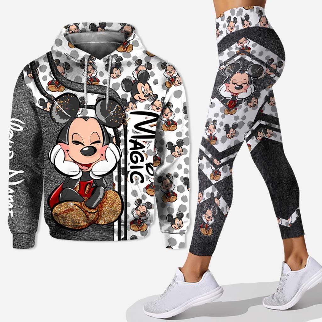 TRENDING] Louis Vuitton Logo Gold 3D Hoodie Leggings Set LV Gift