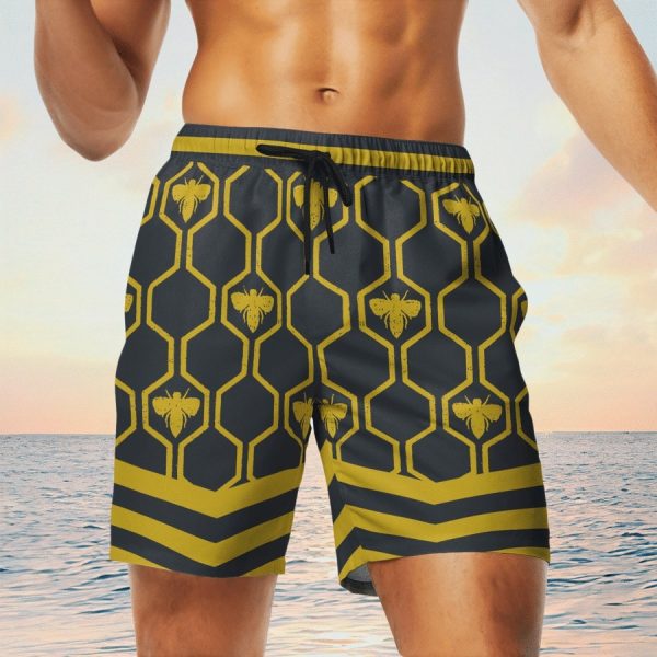 Gucci swim shorts bee online