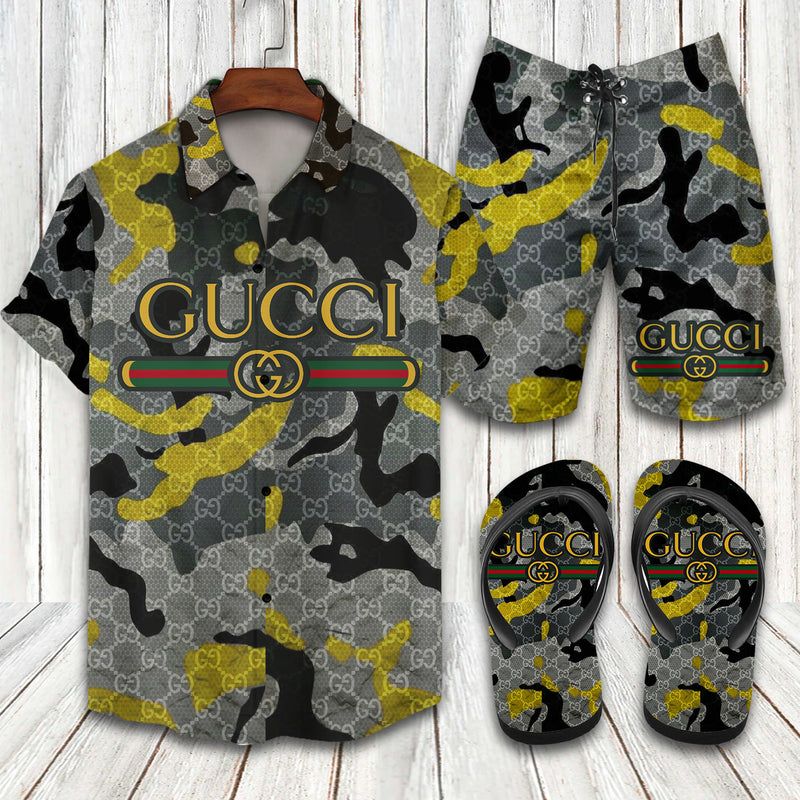 gucci kids polka dot logo hats Gucci Grey nike air foamposite pro gucci another look Set Flip Flops Luxury Clothing Clothes Outfit For Men HT Ckso Shop