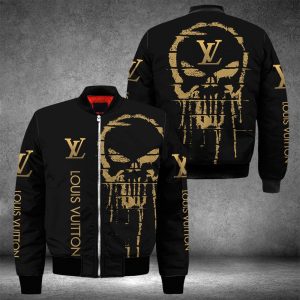Louis Vuitton Skull Bomber Jacket LV Luxury Clothing Clothes Outfit For Men ND