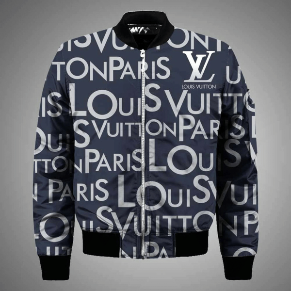 Louis Vuitton Damier Jacquard Zip-Through Bomber