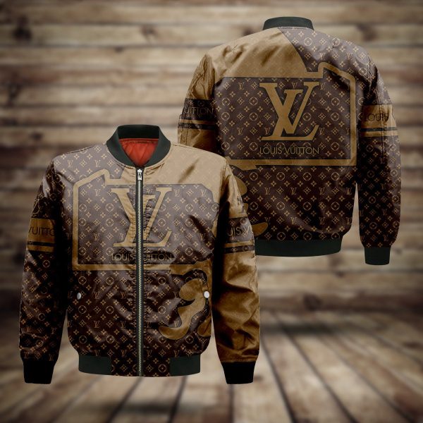 Louis Vuitton Reversible Loose-fit Woven Bomber Jacket in Black for Men |  Lyst