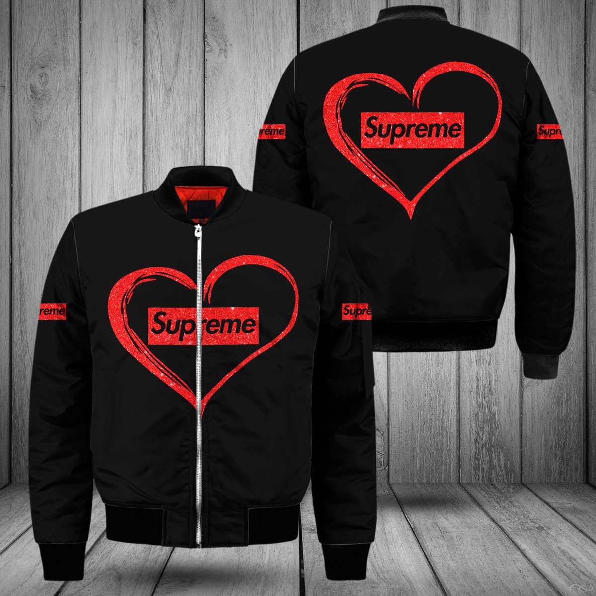 Supreme heart jacket online