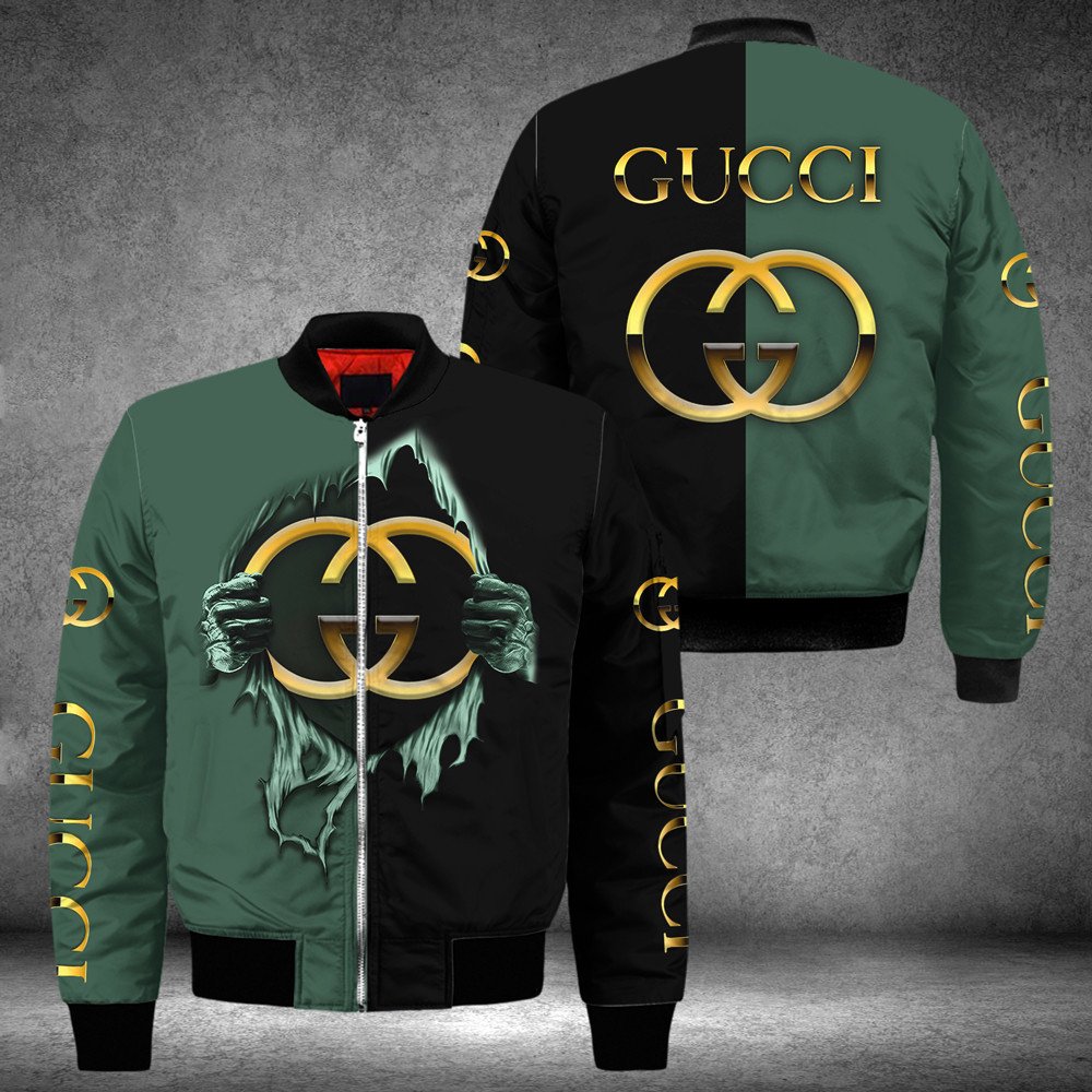 Gucci jacket with Web - Black