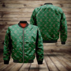 Saint Laurent sparkle-print biker jacket