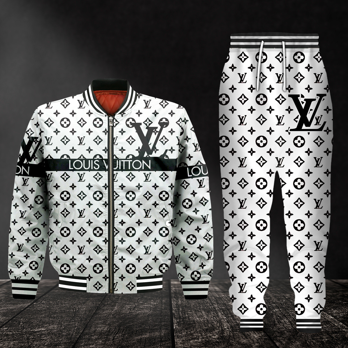 Louis vuitton 2 piece outfit hotsell