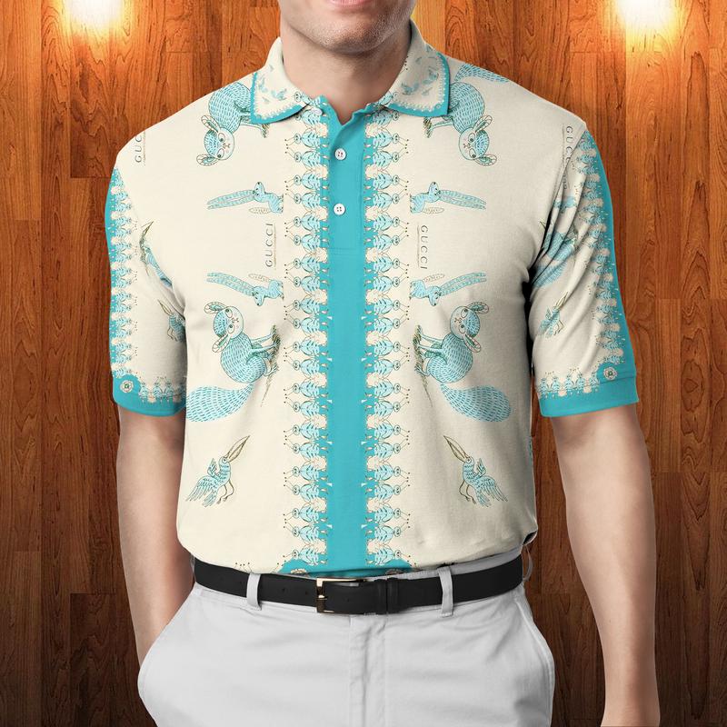 Gucci Woodland Polo Shirt Luxury Undervalue Clothing Clothes Golf Tennis  Outfit For Men ND - Gucci tulip-print silk scarf - Latin-american-cam Shop
