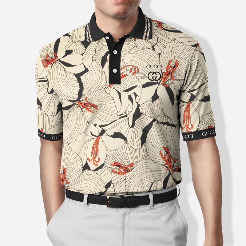 Gucci Floral Polo Shirt Luxury Brand Clothing Clothes Golf Tennis Outfit For Men ND Acm Shop Gucci was one of the most talked about brands during fashion month