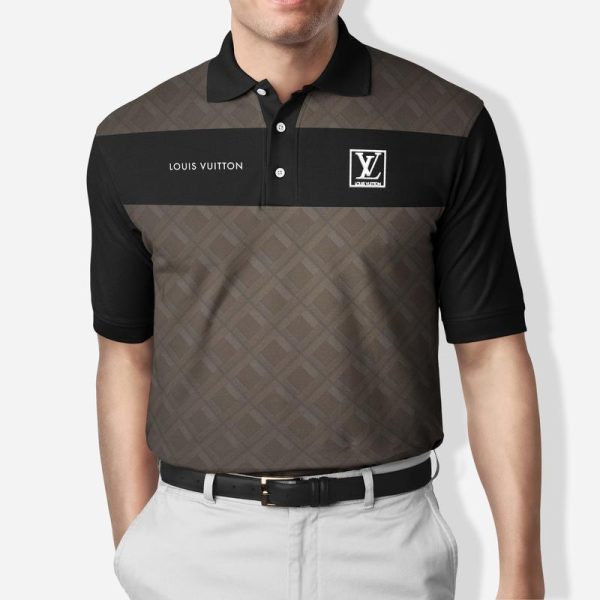 Louis Vuitton Polo Shirt Luxury Brand LV Clothing Clothes Golf