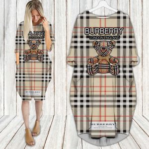 burberry check v-neck cardigan
