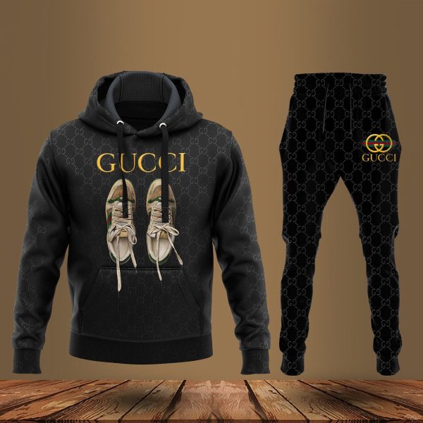 Gucci black 2025 hoodie mens