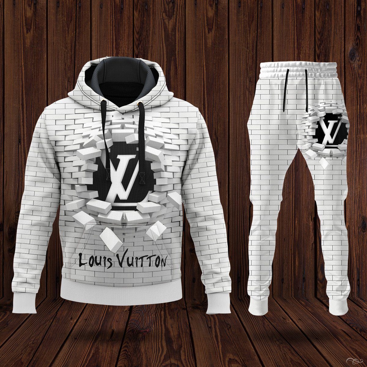 Louis Vuitton pre-owned Noe shoulder bag - Louis Vuitton LV White Hoodie  Sweatpants Pants Luxury Clothing Clothes Outfit For Men ND - Slocog Shop