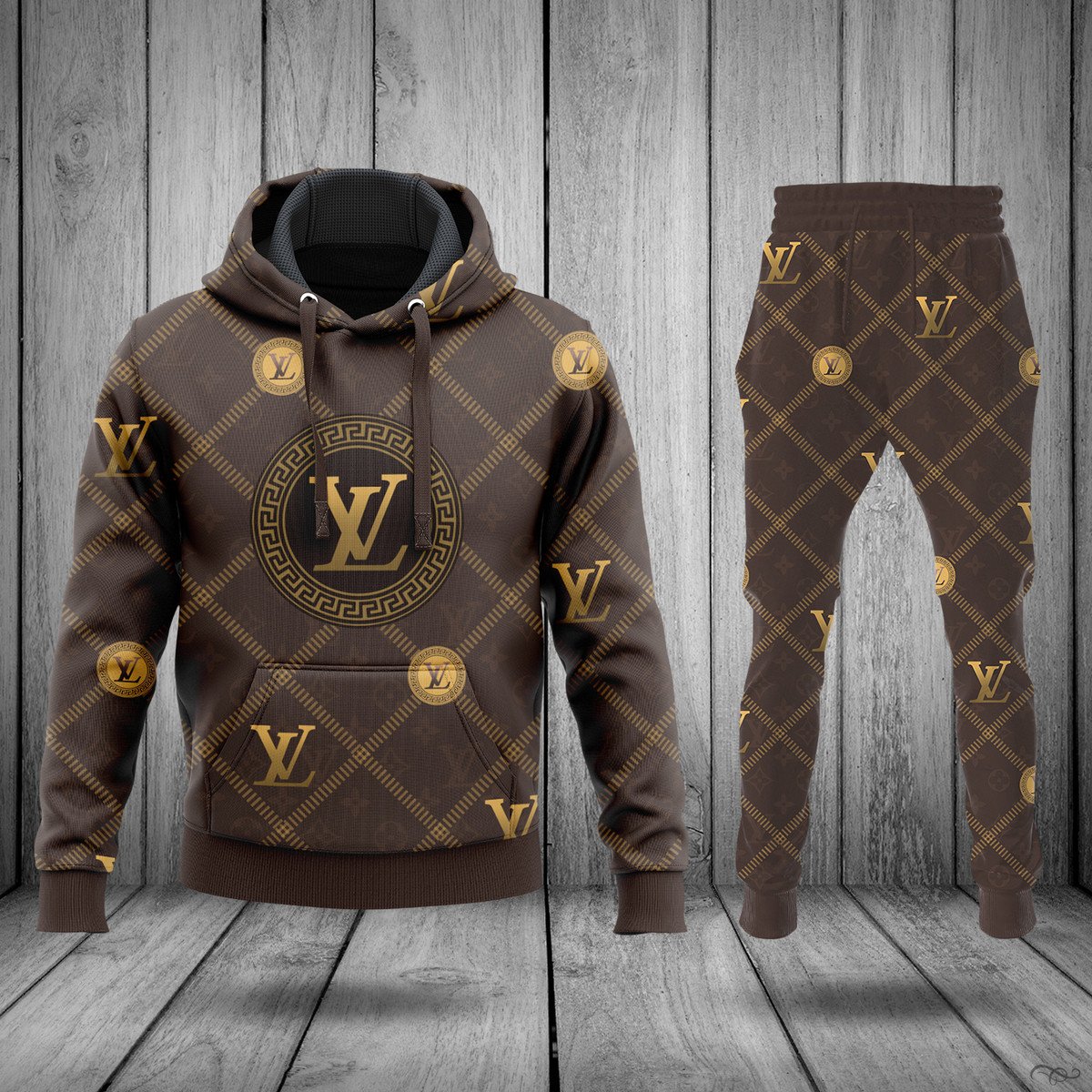 Louis Vuitton 2020 Fleece Monogram Sweatshirt M