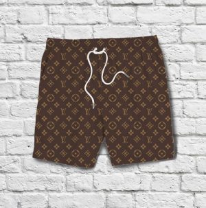 Louis Vuitton Supreme 3D Luxury All Over Print Shorts