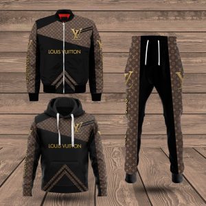 Louis Vuitton Jacket Hoodie Sweatpants Pants LV Luxury Clothing Clothes Outfit For Men ND