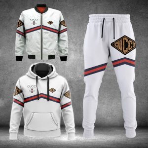 Gucci Bee Jacket Hoodie Sweatpants Pants Luxury Brand Clothing Clothes Outfit For Men ND