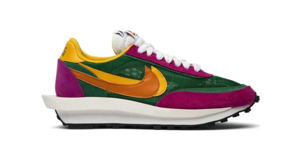 Nike sacai 2025 green purple