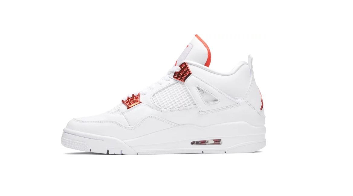 air jordan 4 new colorway grey orange black leather Jordan 4 Retro Metallic Orange Acm Shop