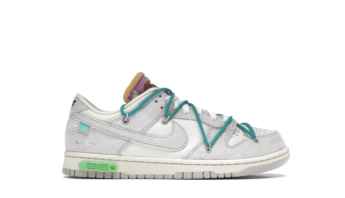 nike dunk low offwhite lot 36uotwt