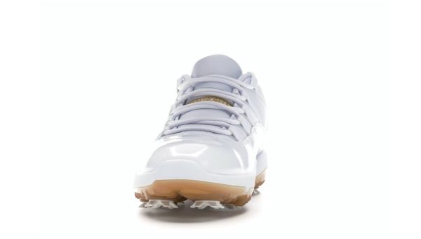 Jordan 11 retro low clearance golf white metallic gold