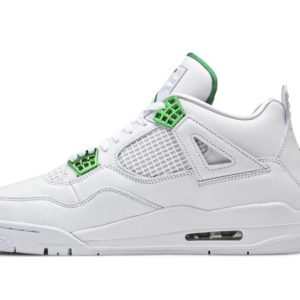 jordan 4 retro metallic greendufly