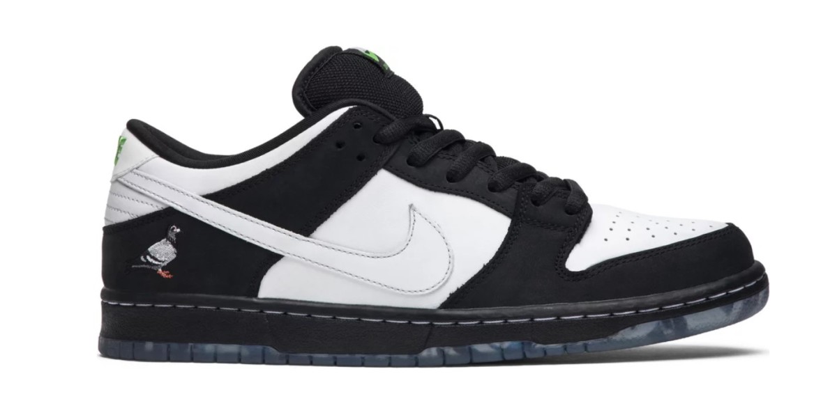 nike sb dunk low staple panda pigeonitpdc