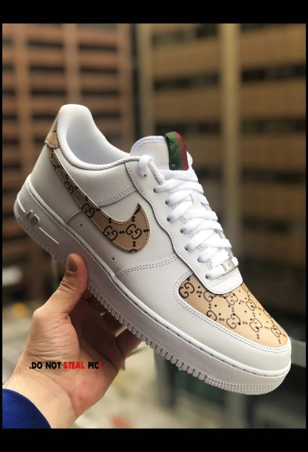 Real Color Gucci Air Force 1 Custom -20220810251420420