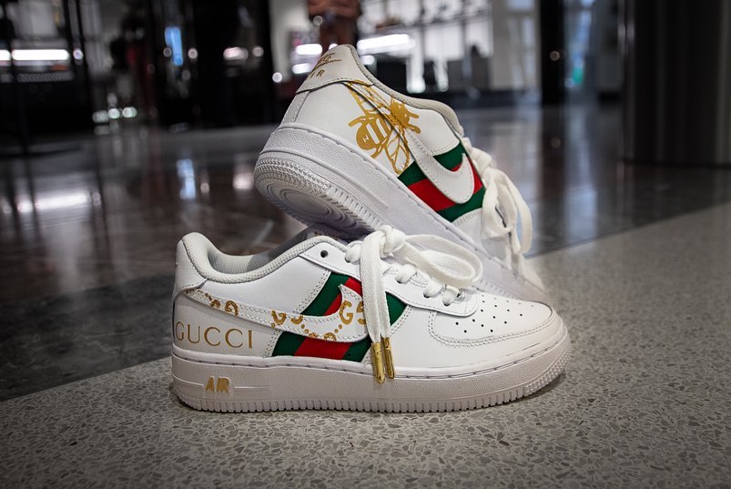 Gucci Air Force 1 Custom Acm Shop nike dunk low retro championship goldenrod