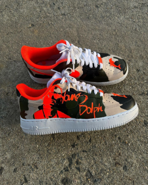 Young Dolph Air Force 1 Custom