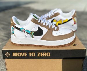 2-The Simpsons x Rick and Morty Air Force 1 Custom -202208154991420420